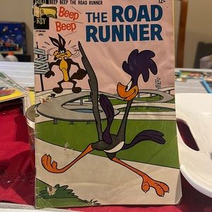 Vintage Beep Beep The Roadrunner Gold Key Comic Book April 1968